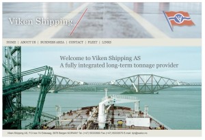 Viken Shipping nytt webdesign